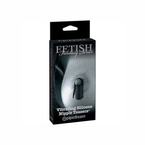 Fetish Fantasy – pinces à tétons vibrantes en silicone, à ondes