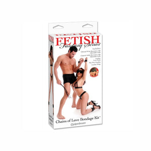 Fetish Fantasy Series – Kit de bondage chaînes damour