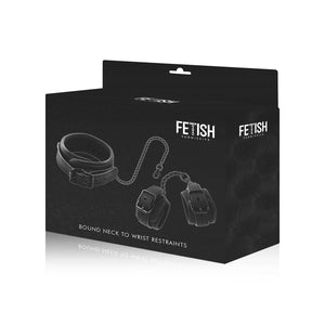 FETISH ONDERWORPEN - KRAAG EN ESPOSAS CUERO VEGANO CON FORRO DE NOPRENO