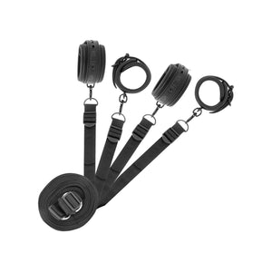 FETISH ONDERWORPEN - SET ESPOSAS Y ATADURAS MET FORRO DE NOPRENO