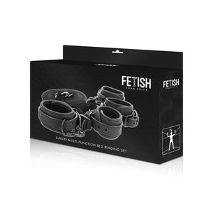 FETISH ONDERWORPEN - SET ESPOSAS Y ATADURAS MET FORRO DE NOPRENO