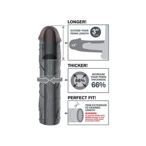 FXT Mega 3" Extension Dark