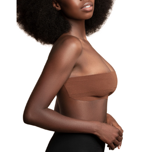 Bye-Bra – Body tape 5 M x 6,5 cm + 3 paires de cache-matin marron