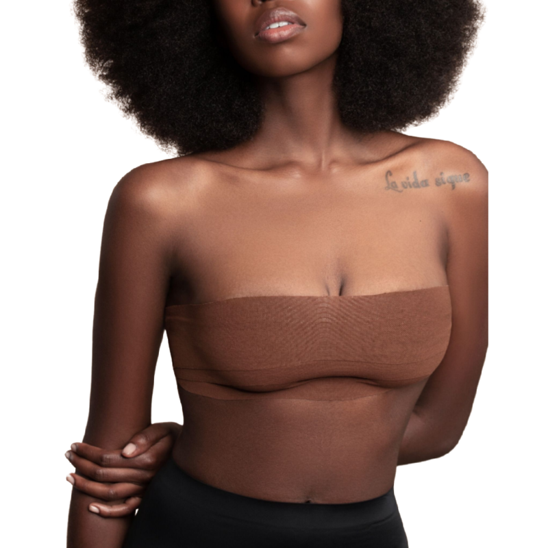 BYE-BRA - BODY CINTA 5 MX 6,5 CM + 3 PARES DE PEZONERAS BRUIN