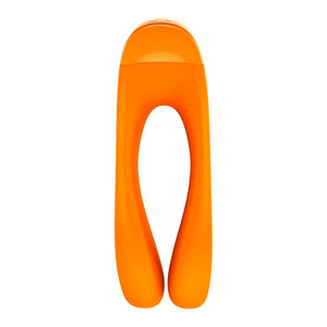 Satisfyer – Vibrateur doigts candy cane noir
