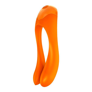 Satisfyer – Vibrateur doigts candy cane noir