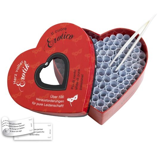 TEASE &amp; PLEASE - HERZ VOLLER EROTIK &amp; IL CUORE EROTISCH ROJO
