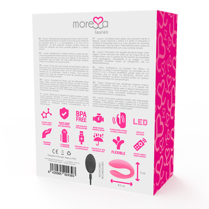 Moressa – Stimulateur télécommande lauren pour couples