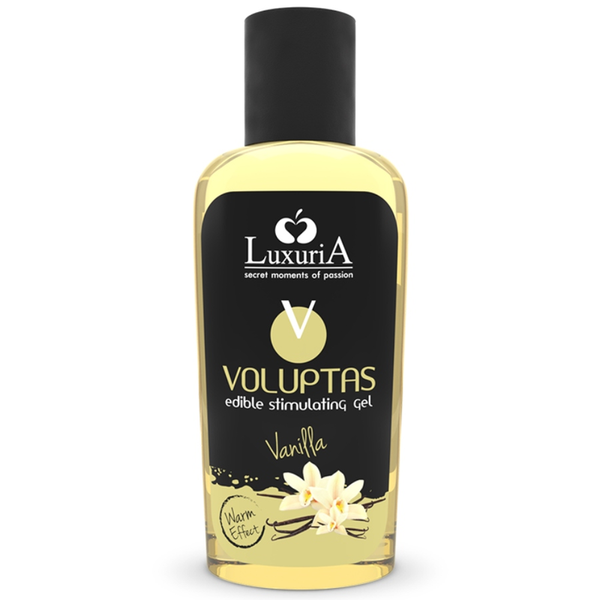Intimateline Luxuria – Voluptas gel de massage comestible effet chauffant - vanille 100 ml