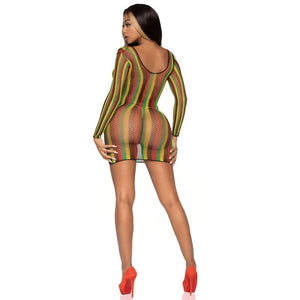 Leg Avenue – Rasta mini robe taille unique