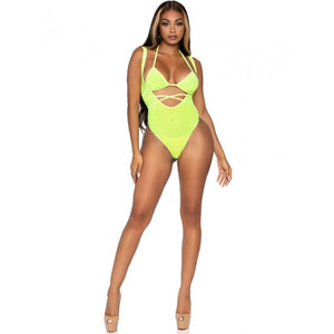 Leg Avenue – Haut de bikini et body taille unique