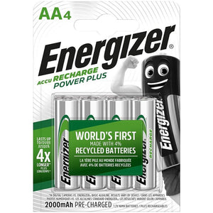 Energizer – Piles rechargeables aa4 blister 4