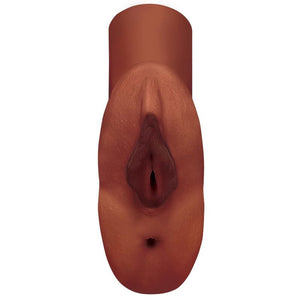 PDX Plus – Masturbateur vagin et anus double stroker perfect pussy brun