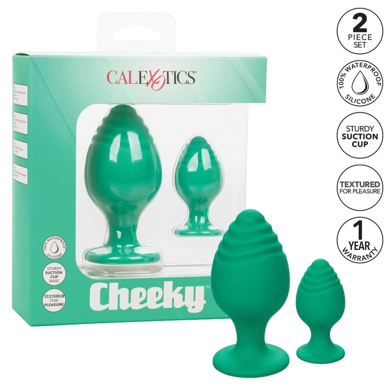 CALEXOTICS - BRUTALE ANALE PLUGS GROEN