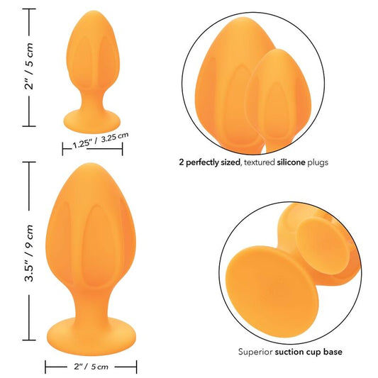 CALEXOTICS - CHEEKY ANAL PLUGS NARANJA