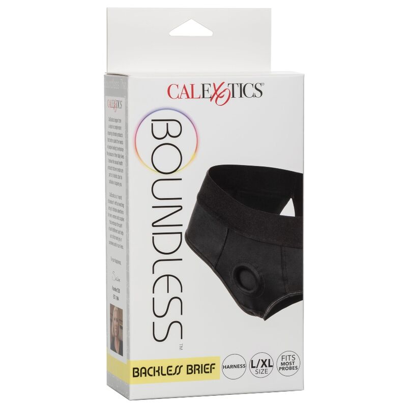 CALEXOTICS - GRENZELOZE ARNÉS CALZONCILLO CON ABERTURA TRASERA S/M