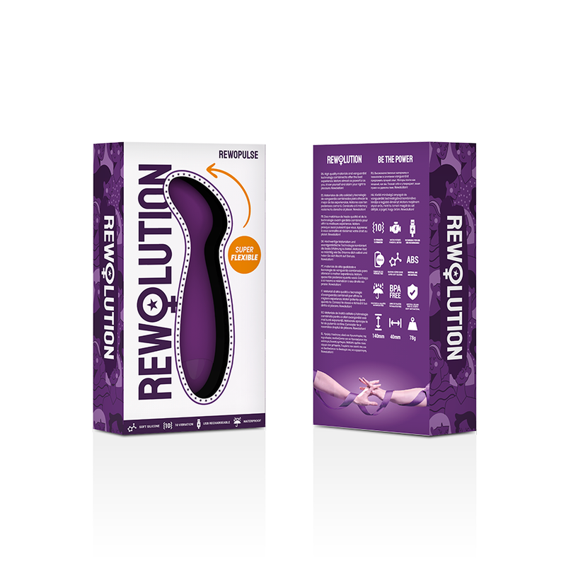 REWOLUTION - REWOPULSE VIBRADOR FLEXIBELE STIMULADOR PUNTO G