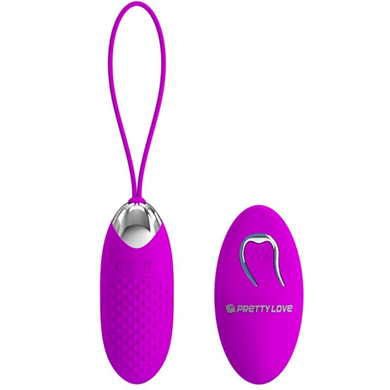PRETTY LOVE - JOANNA HUEVO VIBRADOR CONTROLE AFSTANDSBEDIENING 12 MODOS