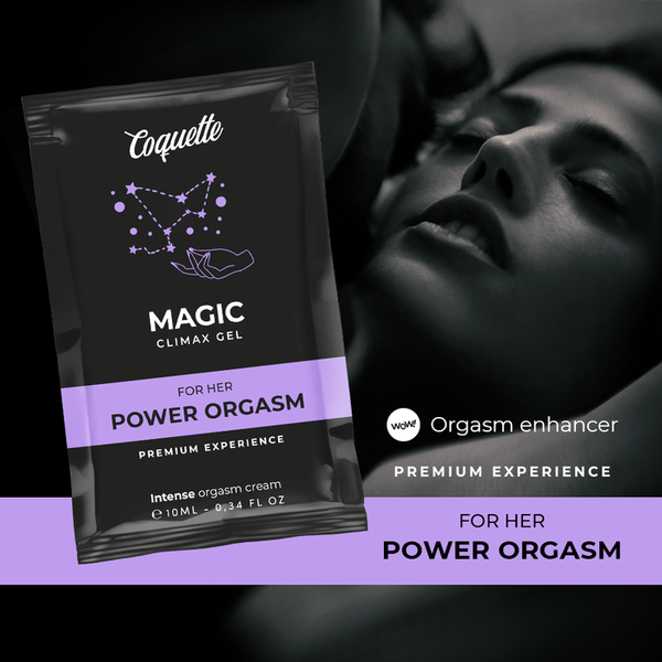 Coquette Chic Desire – Gel climax pocket magic pour son gel améliorant lorgasme 10 ml