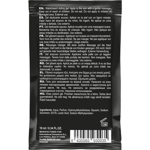Coquette Cosmetics – Lubrifiant kissable base deau de fraise poche 10 ml