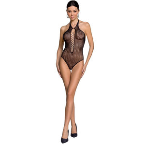 Passion – Femme bs088 bodystocking blanc taille unique