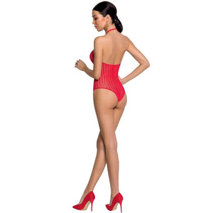 Passion – Femme bs088 bodystocking blanc taille unique