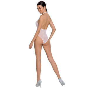 Passion – Femme bs088 bodystocking blanc taille unique