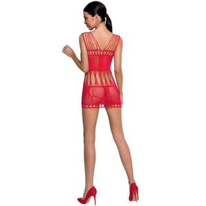 Passion – Femme bs090 bodystocking rouge taille unique