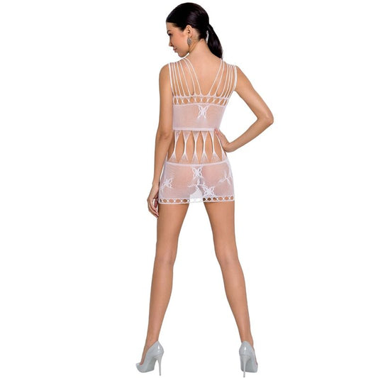 PASSION - WOMAN BS090 BODYSTOCKING WHITE TALLA ÚNICA