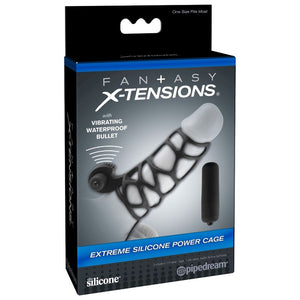 Fantasy X-Tensions – Cage de puissance en silicone extrême