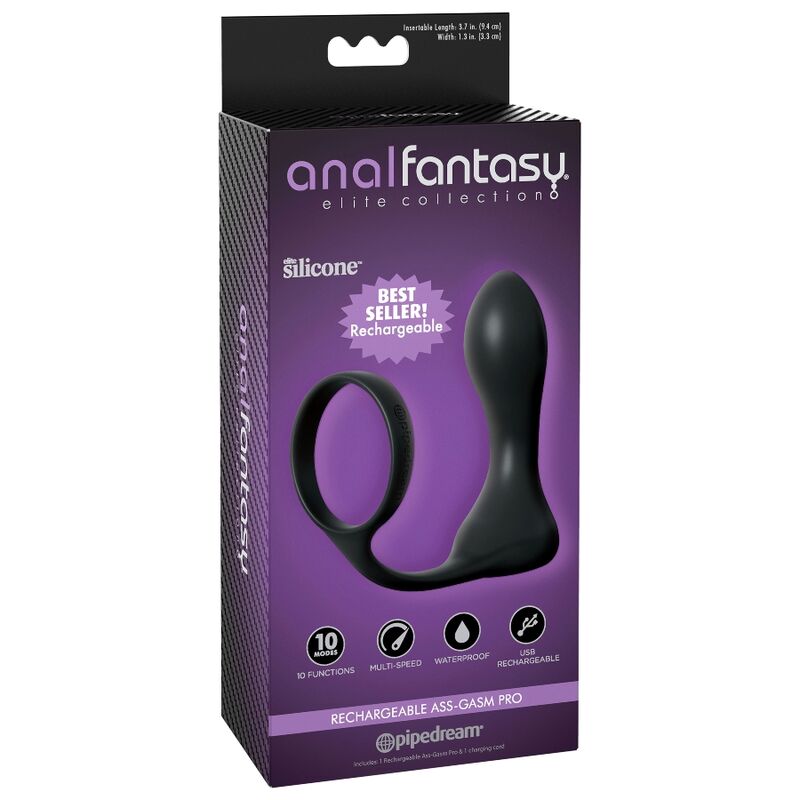 ANAL FANTASY ELITE COLLECTIE - ASS-GASM PRO OPLAADBAAR