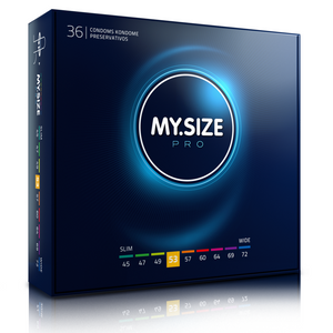 My Size – Pro préservatifs 53 mm 36 unités