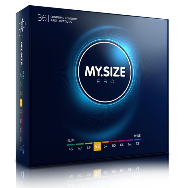 My Size – Pro préservatifs 53 mm 36 unités