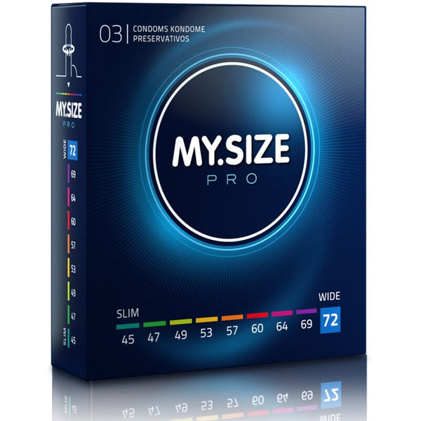 MY SIZE - PRO PRESERVATIVOS 72 MM 3 UNITS