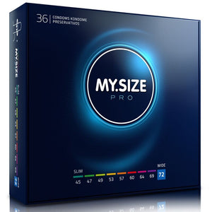 My Size – Pro préservatifs 72 mm 36 unités