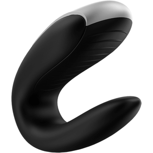 SATISFYER DOUBLE FUN CONNECT APP BLACK