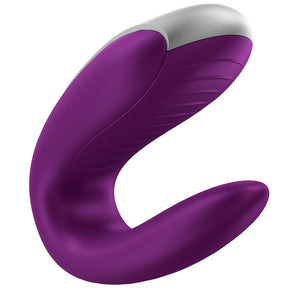Satisfyer – Vibrateur partenaire double fun violet