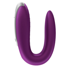 Satisfyer – Vibrateur partenaire double fun violet