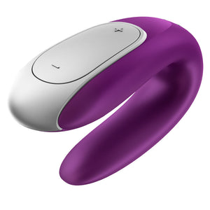 Satisfyer – Vibrateur partenaire double fun violet