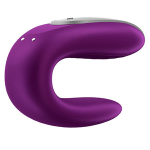 Satisfyer – Vibrateur partenaire double fun violet