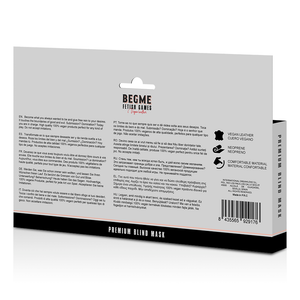 Begme – Black edition masque aveugle premium
