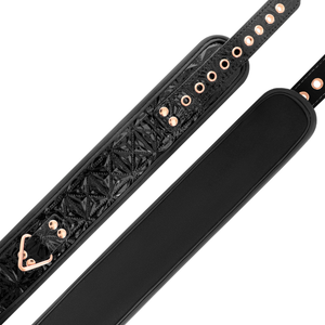 Begme – Black edition premium collier en cuir vegan