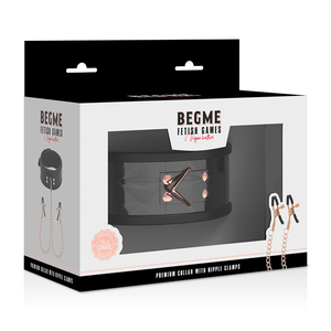 Begme – Black edition collier begme black edition avec pinces à métons
