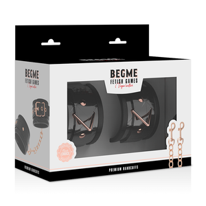 Begme – Black edition premium menottes