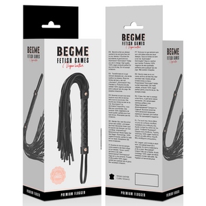 Begme – Black edition flogger en cuir vegan