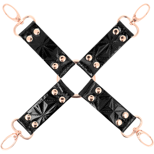 Begme – Black edition cravate en cuir vegan
