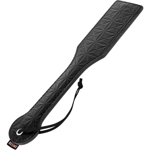 Begme – Paddle en cuir végétalien édition noire