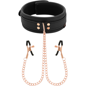 Coquette Chic Desire – Collier pince tip fantaisie avec doublure en néoprène