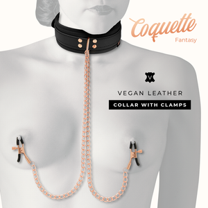 Coquette Chic Desire – Collier pince tip fantaisie avec doublure en néoprène
