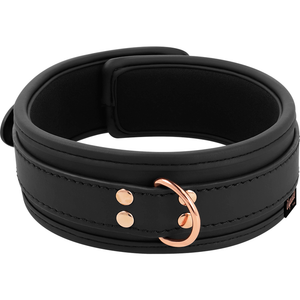 Coquette Chic Desire – Collier fantaisie en cuir végan avec bracelet et doublure en néoprène